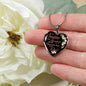Daddy Love You Father Daughter Heart Pendant Necklace Personalized Gift For Girl