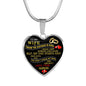 Sentimental Gifts My Wife Heart Pendant HOT Valentine Gifts for Her From Husband