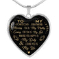 To My Gorgeous Girlfriend Necklace n-05.12