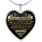 To My Girlfriend - Boyfriend And Girlfriend Pendant Necklace Chain Gift From His n-05.12