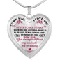 Valentine Gifts For Her Romantic Gift Unique Heart Necklace Wife n-05.12