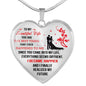 Necklace Love Gift For Wife To my Beautiful Wife Wedding Anniversary Gift n-05.12