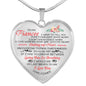 To My Fiancee Necklace - Best Necklace from Fiance - Romantic Gifts for Fiancee n-05.12