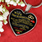 Sentimental Gifts My Wife Heart Pendant HOT Valentine Gifts for Her From Husband