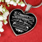 To My wonderful Wife Heart Pendant Meaningful Gifts For Woman On Xmas, Valentine