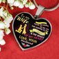 To My Wife Heart Pendant From Husband Romantic Gift For Woman On Xmas, Valentine