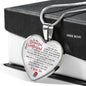 To My Beautiful Girlfriend Luxury Pendant Necklace - Chain Gift From Boyfriend n-05.12