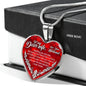 To My WIFE HEART LOVE NECKLACE PENDANT Anniversary Birthday GIFT For Your Wife n-05.12