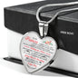 To My Fiancee Necklace - Best Necklace from Fiance - Romantic Gifts for Fiancee n-05.12