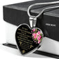 To My Daughter Necklace - Father And Daughter Necklace Chain Gift From Dad n-05.12