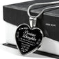 My Precious Daughter Pendant Necklace - I Love You - Love Dad For Daughter Gift n-05.12