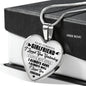 To My Wife Valentine's Day Ideas Wedding Heart Necklace - Husband and Wife Gift n-05.12