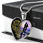 To My Wife Girlfriend Love Necklace Heart Pendant Luxury Jewelry Gift For Her n-05.12