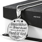 My Grandchildren are Stardust Blown from the Hand of God - Necklace for Child neck brother 26.12
