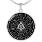 Wheel of the Year Pendant Necklace neck brother 26.12