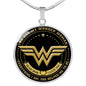 Dear Mom I Love You Mother's Day Pendant Necklace - Captain Marvel Avengers neck brother 26.12
