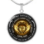 Necklace To My Daughter Love Dad - Carry You In My Heart - Best Gift From Dad neck brother 26.12