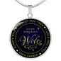 To my Gorgeous wife I Love You Always Have Always Will - Necklace for Wife Her neck brother 26.12