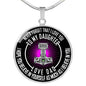 To My Daughter Pendant Necklace - Father And Daughter Necklace Chain Gift From Love Dad neck brother 26.12