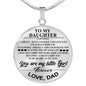 YOU ARE MY LITTLE GIRL - LOVE DAD LUXURY NECKLACE neck brother 26.12