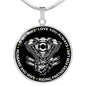 To My Wife necklace - Best Gift For Wife From Husband - Riding Partners For Life neck brother 26.12