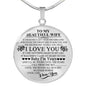 TO MY BEAUTIFUL WIFE - LUXURY NECKLACE neck brother 26.12