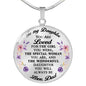 To My Daughter Love Dad - Necklace Pendant Gift for your Daughter Tag Father neck brother 26.12