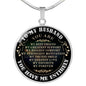 To My Husband Pendant Necklace - Husband Gifts, Wedding anniversary gifts neck brother 26.12