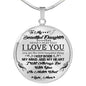 To My Daughter Necklace From Dad, You Are The Most Beautiful Thing I Keep Inside neck brother 26.12