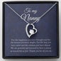 Necklace gifts Heart Necklace, Gift For Babysitter, Gift For Daycare Provider, Childminder Gifts, Nanny Gift, Thank You Gift For Nanny, Child Care Gift, Gifts Birthday, on Christmas Silver Luxury neck