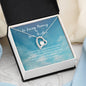 Meaningfull Heart Necklace, In Loving Memory Of Your Brother, Memorial Gifts For Loss Of A Brother Gift, Brother Condolence Gift, Grief Gift, Wedding Day, Gift For Daughter Gifts Christmas, on Birthda
