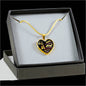 To My Wife Heart Pendant From Husband Romantic Gift For Woman On Xmas, Valentine