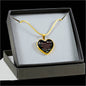 Wife Husband Heart Necklace Meaningful Quote Unique Birthday Gifts For Your Love