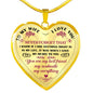Valentine Gifts For Her Romantic Gift Unique Heart Necklace Wife n-05.12
