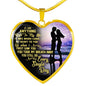To My Wife Girlfriend Love Necklace Heart Pendant Luxury Jewelry Gift For Her n-05.12