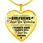 To My Wife Valentine's Day Ideas Wedding Heart Necklace - Husband and Wife Gift n-05.12
