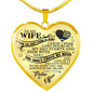 Police Wife Always In My Heart Necklace n-05.12