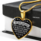 To My Amazing Granddaughter Necklace - From Grandpa Or Grandma - If You Could See Yourself Through My Eyes - To My Son Necklace n-05.12