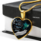 Necklace my mind still talks to you and my heart still looks for you n-05.12