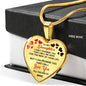 To My Daughter Necklace Best Gift For Daughter From Daddy n-05.12