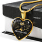 To My Wife - Forever And Always - Heart Necklace love Husband Gift For Her n-05.12
