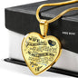 Police Wife Always In My Heart Necklace n-05.12