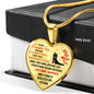Necklace Love Gift For Wife To my Beautiful Wife Wedding Anniversary Gift n-05.12