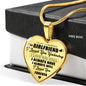 To My Wife Valentine's Day Ideas Wedding Heart Necklace - Husband and Wife Gift n-05.12
