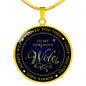 To my Gorgeous wife I Love You Always Have Always Will - Necklace for Wife Her neck brother 26.12