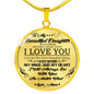 To My Daughter Necklace From Dad, You Are The Most Beautiful Thing I Keep Inside neck brother 26.12