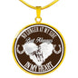 Pendant Necklace NO LONGER AT MY SIDE BUT ALWAYS IN MY HEART neck brother 26.12
