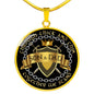 Son & Dad Necklace - Through Thick And Thin - Together We Stand Quote neck brother 26.12