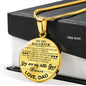 YOU ARE MY LITTLE GIRL - LOVE DAD LUXURY NECKLACE neck brother 26.12