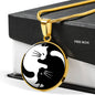 Pendant Necklace Yin Yang Cats - Christmas Is Coming... neck brother 26.12